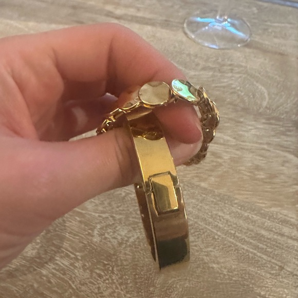 Gold Stackable Bracelets - Picture 3 of 6